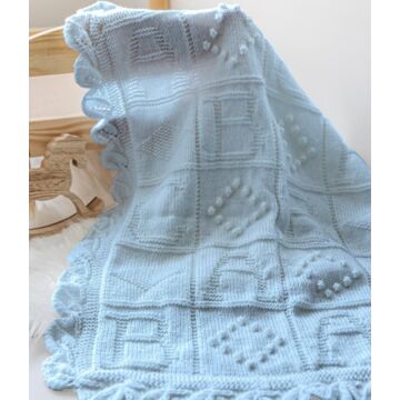 Emu ABC Blanket Bundle - Baby Blue Colourway 3 x 100g