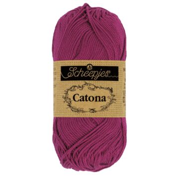 Scheepjes Catona 4ply 128 Tyrian Purple 25g