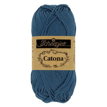 Scheepjes Catona 4ply 164 Light Navy 25g