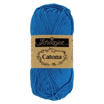Scheepjes Catona 4ply 201 Electric Blue 50g