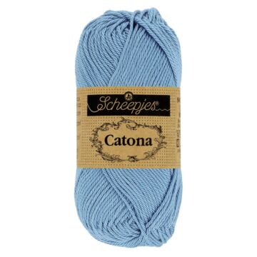 Scheepjes Catona 4ply 247 Bluebird 50g