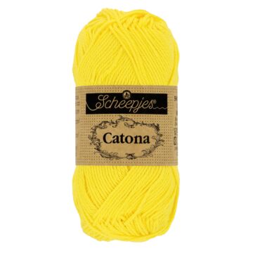 Scheepjes Catona 4ply 280 Lemon 25g