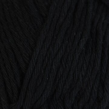 Rico Creative Cotton Aran 90 Black 50g