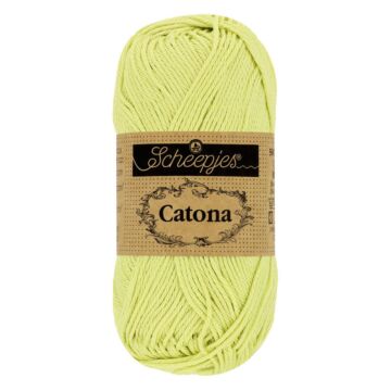 Scheepjes Catona 4ply 392 Lime Juice 25g