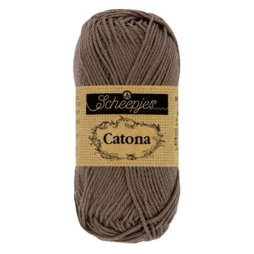 Scheepjes Catona 4ply 507 Chocolate 50g