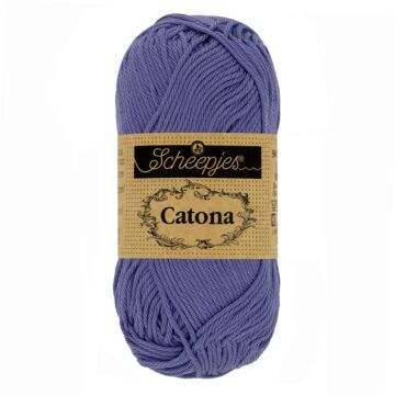 Scheepjes Catona 4ply 508 Deep Amethyst 50g