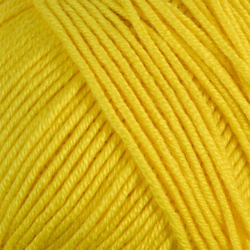 WoolBox Wooligurumi 4 Ply Yarn 006 Yellow 50g