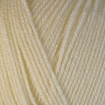Woolcraft Aran with Wool Yarn Cream 7131 400g