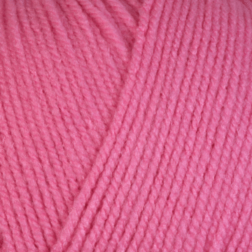 Woolcraft Acrylic Aran Yarn Candy Pink 498 400g