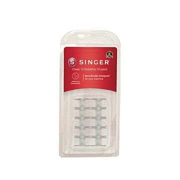 Singer Machine Plastic Bobbins 15 Class x 10pcs  158x76x35mm