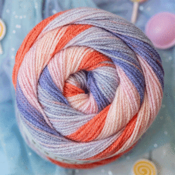 Emu Funfair Swirl DK Yarn Ferris Wheel 003 150g