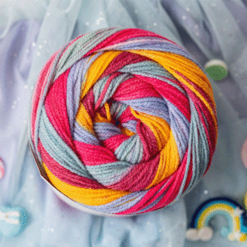 Emu Funfair Swirl DK Yarn Log Flume 010 150g