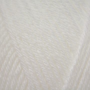 Emu Treasure DK Yarn White 500 50g