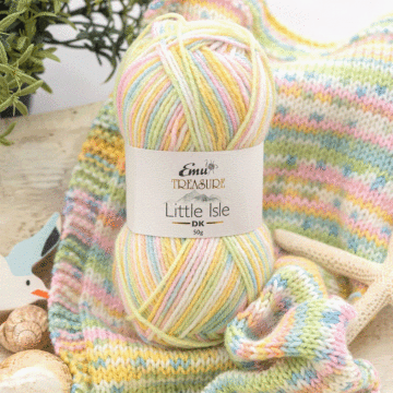 Emu Treasure Little Isle DK Yarn Sandwood Bay 003 50g