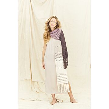 Stylecraft Naturals Organic Cotton DK Shawls Pattern 9836 One Size