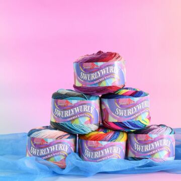 James C Brett Swurlywurly DK Yarn 200 grm Ball