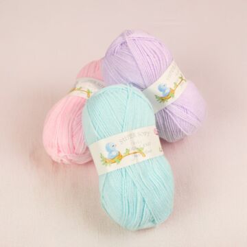 James C Brett Supersoft Baby DK Yarn - 100g Ball Ball