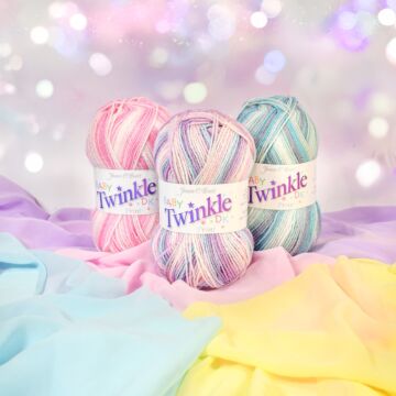 James C Brett Baby Twinkle Prints DK Yarn - 100g Ball