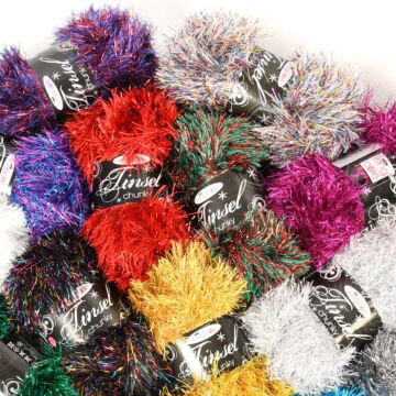 King Cole Tinsel Chunky Yarn - 50g Ball