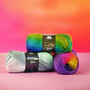 Cygnet Boho Spirit Aran Yarn - 100g Ball