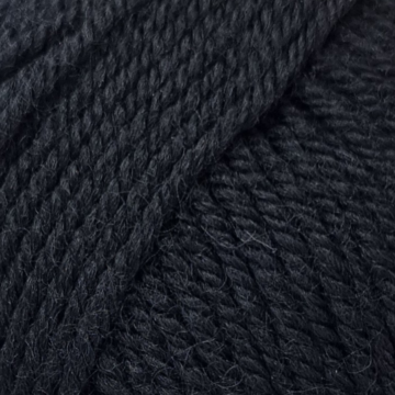 Cygnet Pure Wool Superwash DK 217 Black 50g