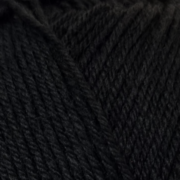 Cygnet Truly Wool Rich 4ply 2066 Black 50g