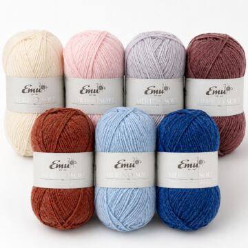 Emu Merino Soft Sample Bundle 7 x 50g