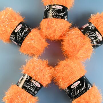 King Cole Tinsel Chunky Value Pack - 5 x 50g Balls