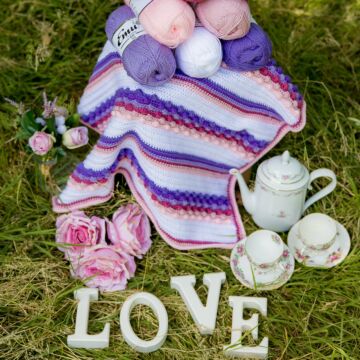 Mood Blanket in Emu Classic DK 1077 Crochet Pattern