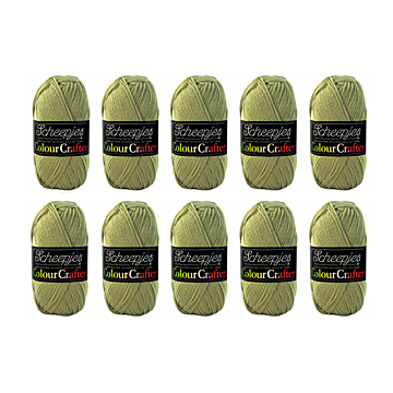 Scheepjes Colour Crafter DK Yarn Value Pack - 10 x 100g Balls 1065 Assen 