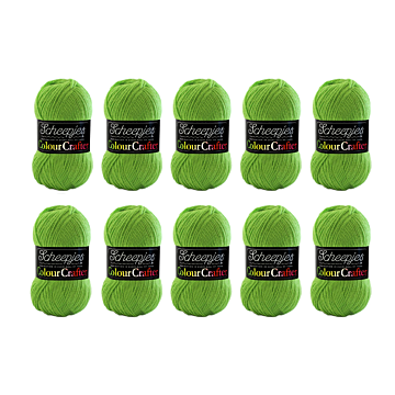 Scheepjes Colour Crafter DK Yarn Value Pack - 10 x 100g Balls 2016 Charleroi 