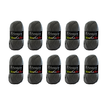 Scheepjes Colour Crafter DK Yarn Value Pack - 10 x 100g Balls 2018 Pollare 