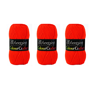 Scheepjes Colour Crafter DK Yarn Value Pack - 3 x 100g Balls 1010 Amsterdam 