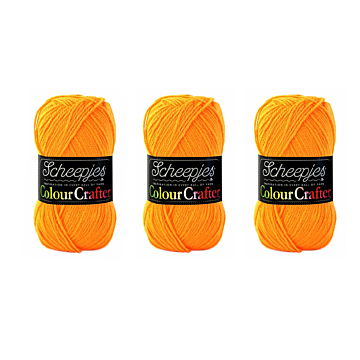 Scheepjes Colour Crafter DK Yarn Value Pack - 3 x 100g Balls 1256 The Hague 