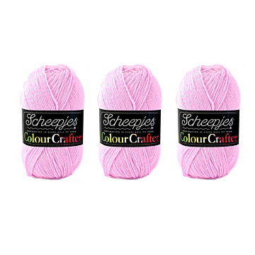 Scheepjes Colour Crafter DK Yarn Value Pack - 3 x 100g Balls 1390 Amersfoort 