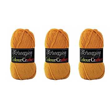 Scheepjes Colour Crafter DK Yarn Value Pack - 3 x 100g Balls 1709 Burum 