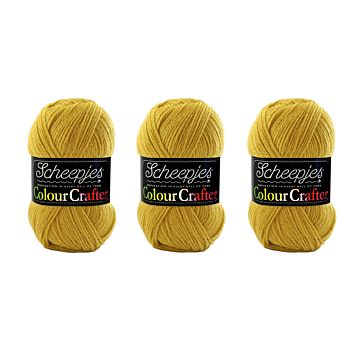 Scheepjes Colour Crafter DK Yarn Value Pack - 3 x 100g Balls 1823 Coevorden 