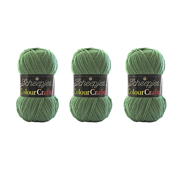 Scheepjes Colour Crafter DK Yarn Value Pack - 3 x 100g Balls 1824 Enschede 