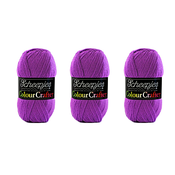 Scheepjes Colour Crafter DK Yarn Value Pack - 3 x 100g Balls  2003 Brugge 