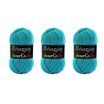 Scheepjes Colour Crafter DK Yarn Value Pack - 3 x 100g Balls 2015 Bastogne 