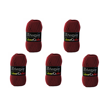 Scheepjes Colour Crafter DK Yarn Value Pack - 5 x 100g Balls 1035 Kampen 