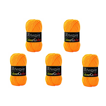Scheepjes Colour Crafter DK Yarn Value Pack - 5 x 100g Balls 1256 The Hague 