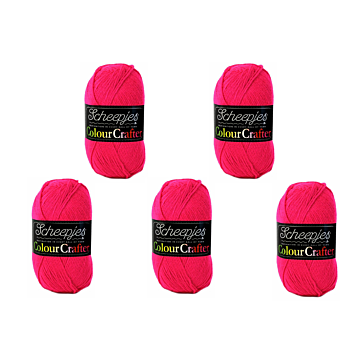 Scheepjes Colour Crafter DK Yarn Value Pack - 5 x 100g Balls 1435 Apeldoorn 