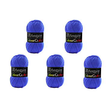 Scheepjes Colour Crafter DK Yarn Value Pack - 5 x 100g Balls 2011 Geraardsbergen 