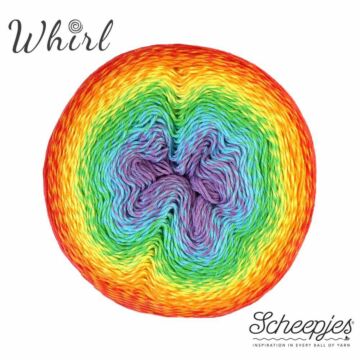 Scheepjes Whirl 4ply 759 Jumpin Jelly 215-225g