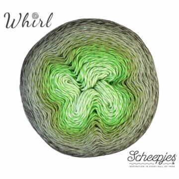 Scheepjes Whirl 4ply 761 Pistachi Oh So Nice 215-225g
