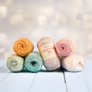 Sirdar Cotton DK Yarn 100g Ball