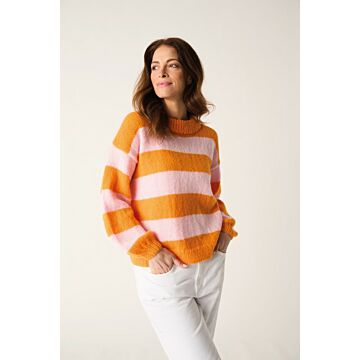 Sirdar Soft Down Big Stripe Sweater 10883 Knitting Pattern PDF  