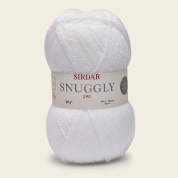 Sirdar Snuggly 2 Ply 251 White 50g