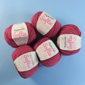 Stylecraft Softie Chunky Value Pack - 5 x 100g Balls